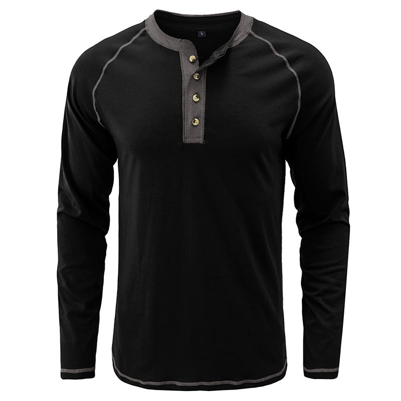 Camisa de manga comprida em algodão macio