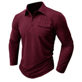 Jeff - Camisa casual com bolsos