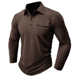 Jeff - Camisa casual com bolsos
