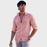 Leonardo | Camisa de Linho Casual para o Verão