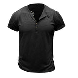 Camisa de manga curta em algodão
