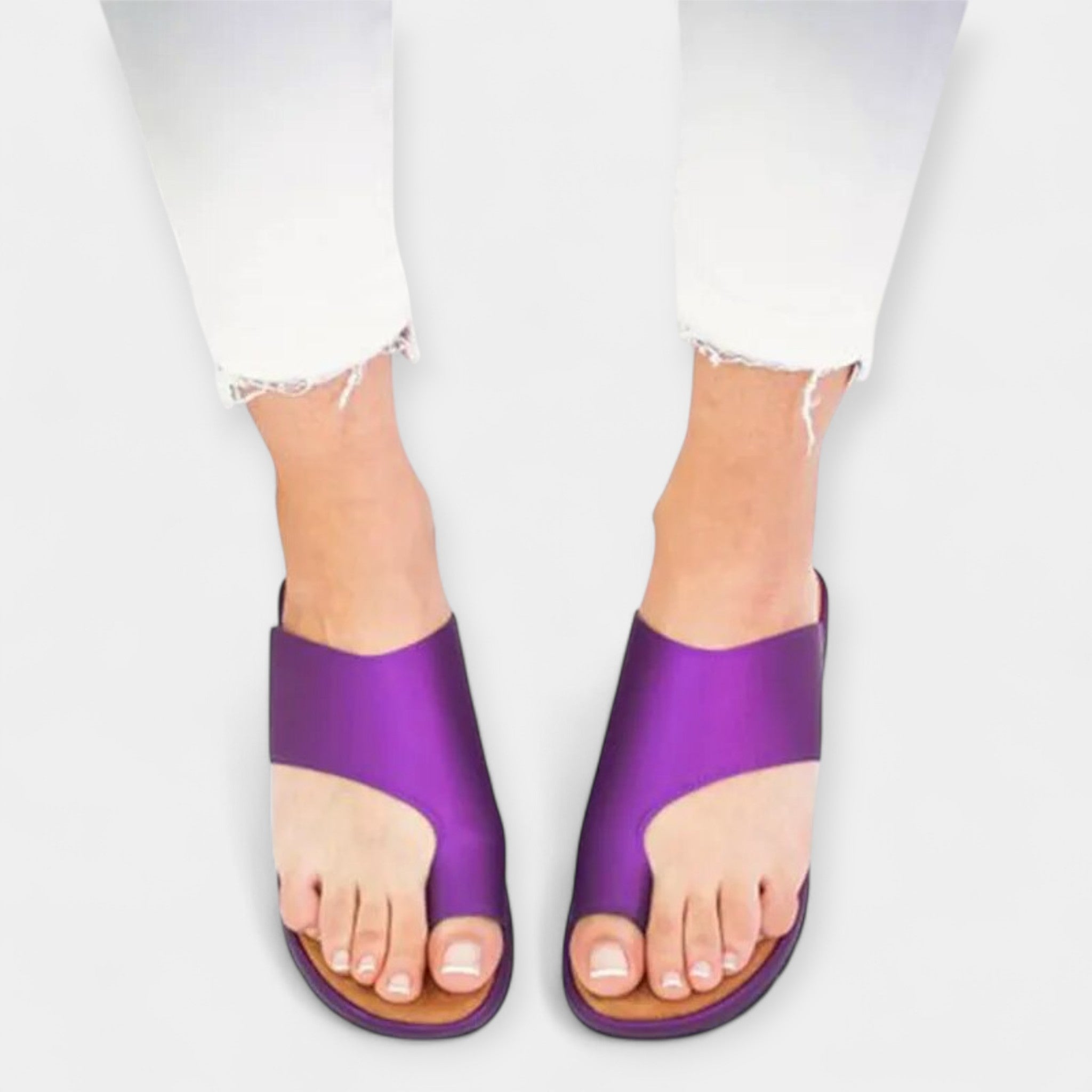 Sandálias de Couro para Conforto e Estilo