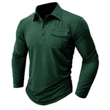 Jeff - Camisa casual com bolsos