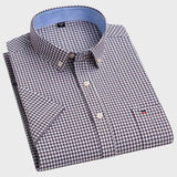 Mateus | Camisa Clássica de Algodão com Padrão