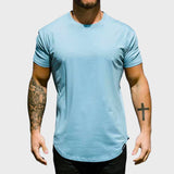 Vítor | T-shirt Justa com Corte Desportivo