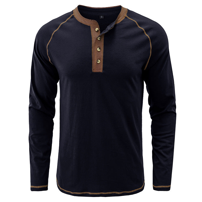 Camisa de manga comprida em algodão macio