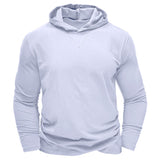 Camisa de algodão com capuz