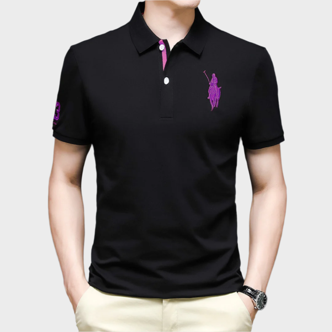 RAFAEL | POLO ELEGANTE COM BORDADO
