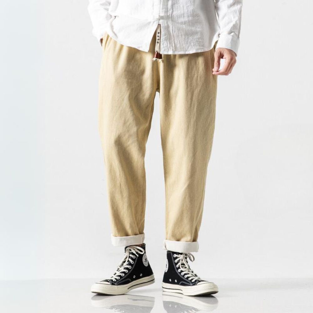 Asami - Calças de ganga confortáveis Azul