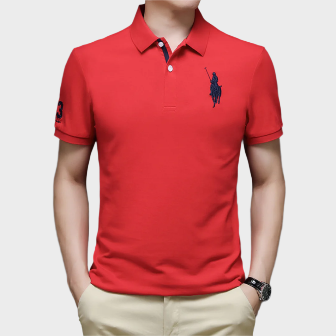 RAFAEL | POLO ELEGANTE COM BORDADO
