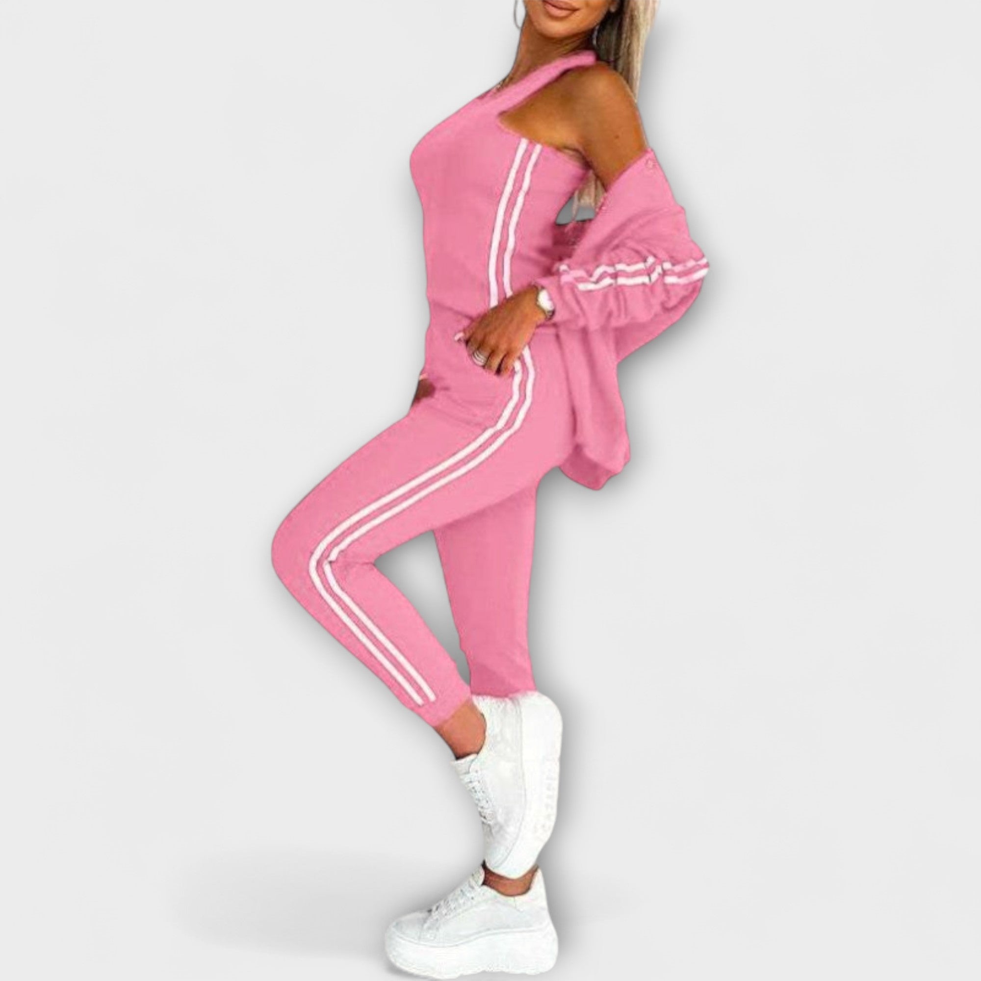 Eulalia - Conjunto de casaco, colete e calças