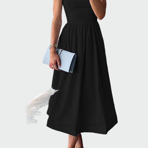 Vestido Midi Elegante com Alças