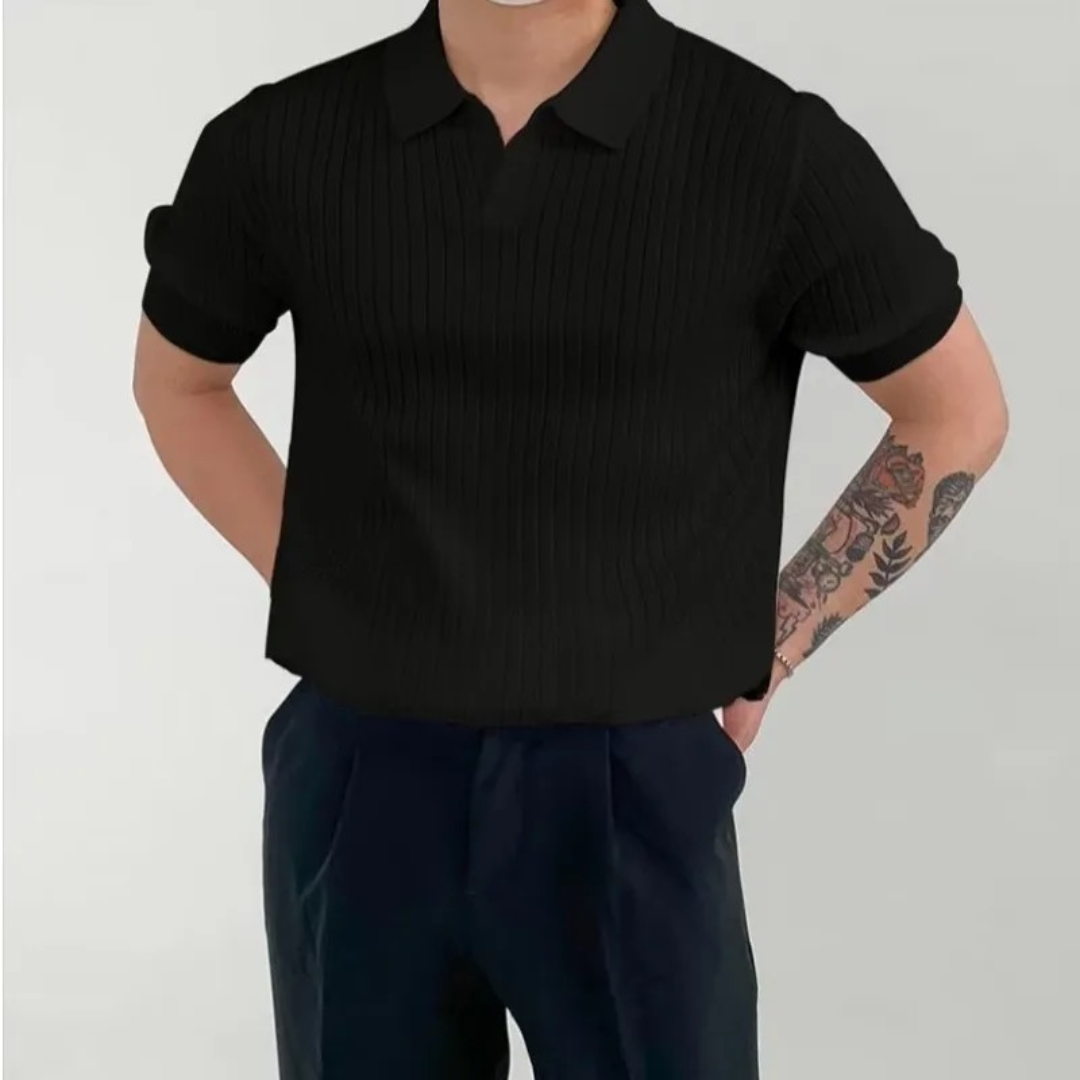 CRISTIANO | POLO ELEGANTE CANELADO