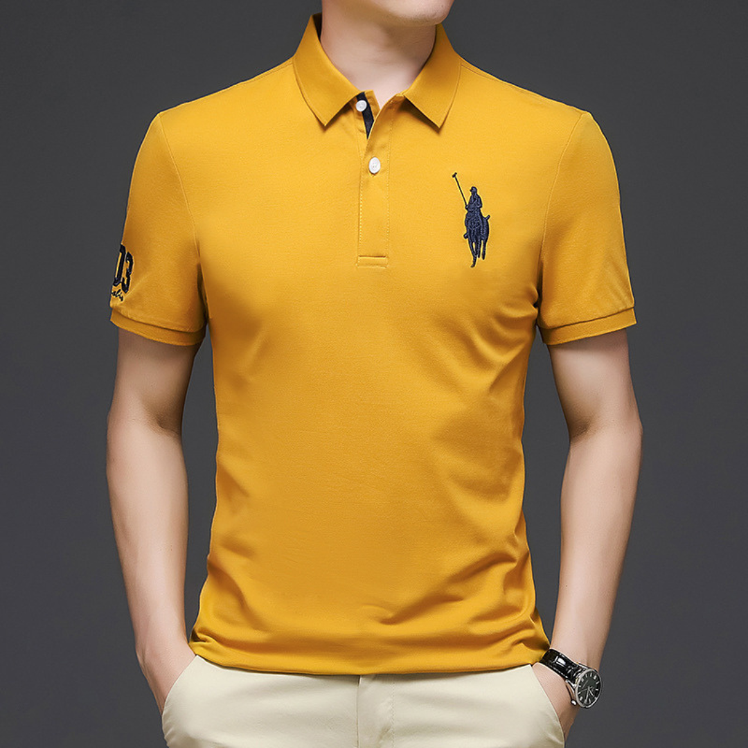 RAFAEL | POLO ELEGANTE COM BORDADO