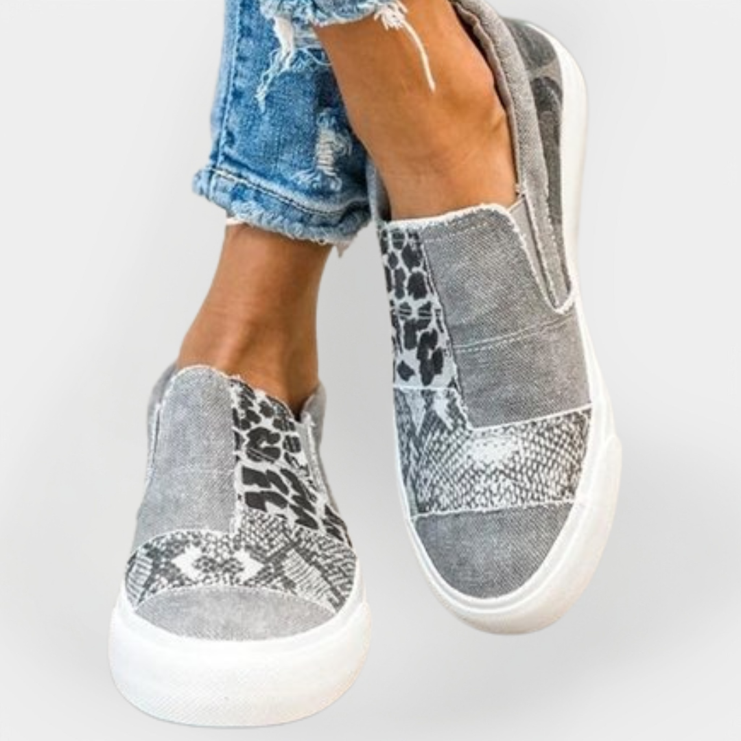 Sapatos Únicos e Confortáveis com Estampa de Animal