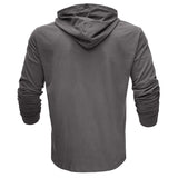 Camisa de algodão com capuz