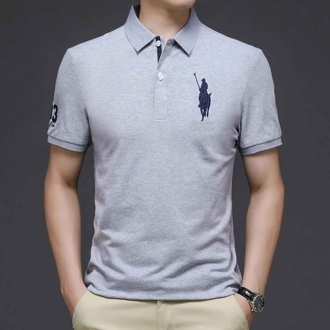 RAFAEL | POLO ELEGANTE COM BORDADO