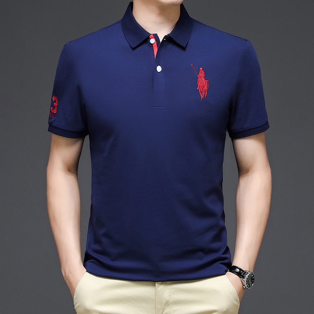 RAFAEL | POLO ELEGANTE COM BORDADO