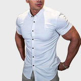 Ricardo | Camisa de Manga Curta Slim Fit