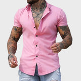 Ricardo | Camisa de Manga Curta Slim Fit