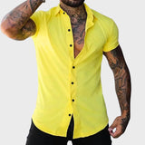 Ricardo | Camisa de Manga Curta Slim Fit