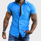 Ricardo | Camisa de Manga Curta Slim Fit