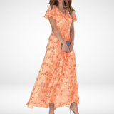 Vestido Elegante que Disfarça a Barriga