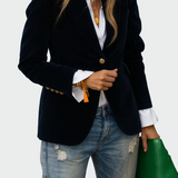 Blazer de linha de luxo