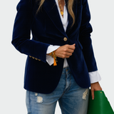 Blazer de linha de luxo