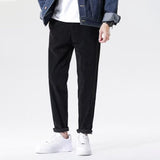 Satoko - Calças de veludo caqui