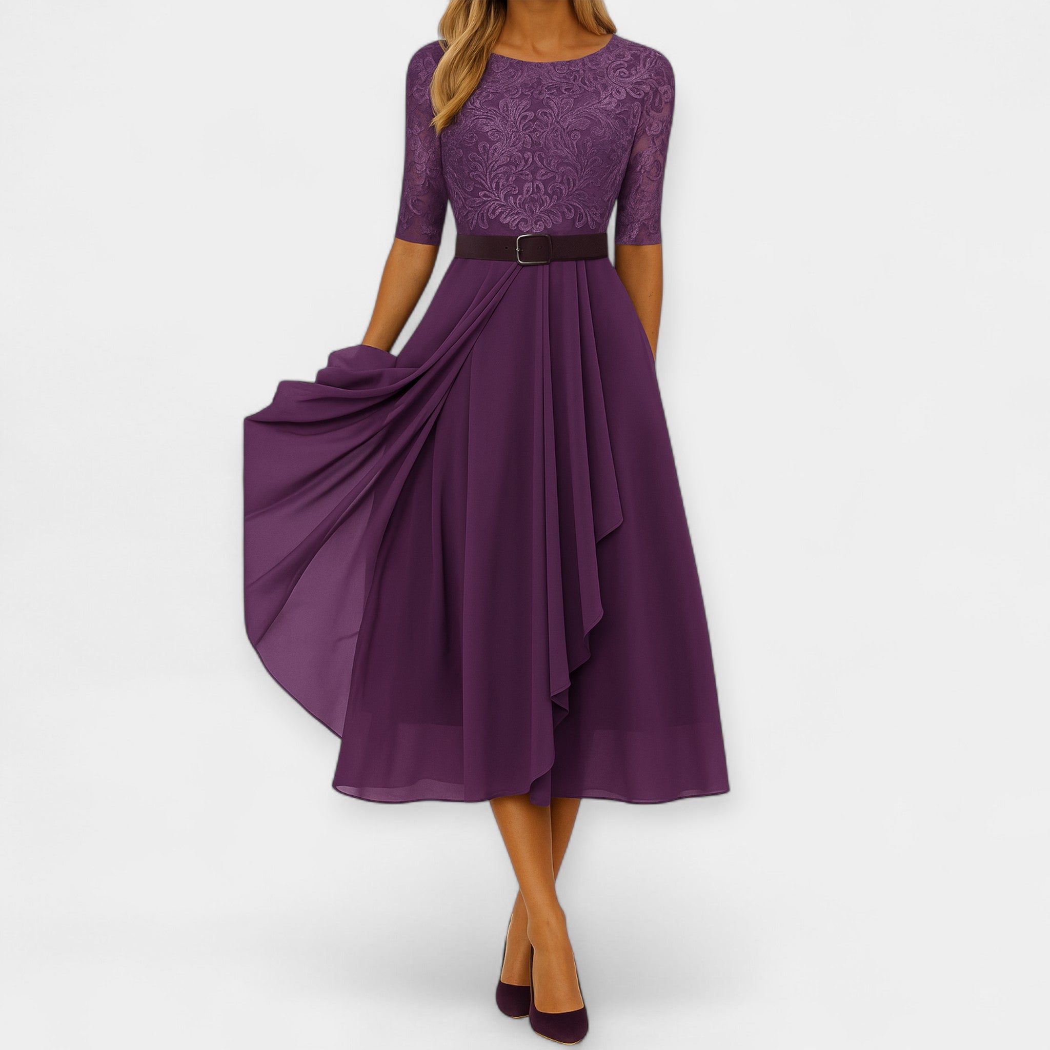 Vestido Midi Elegante