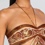 Vestido Longo Ar Pura de Ouro