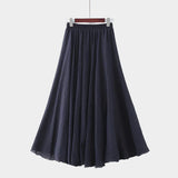 Saia Elegante de Cintura Alta