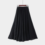 Saia Elegante de Cintura Alta
