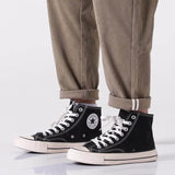 Satoko - Calças de veludo Preto