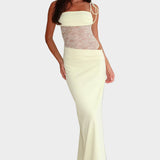 Vestido Maxi com Caimento Relaxado e Elegância Refinada