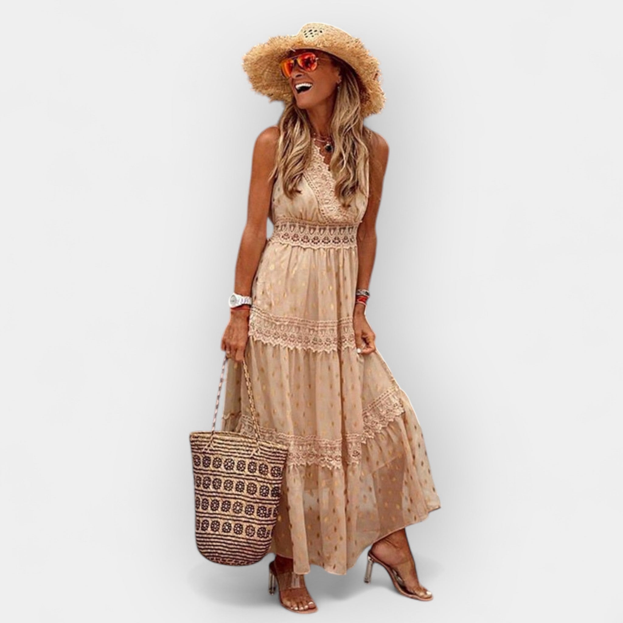 Vestido de Verão Estilo Boho