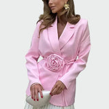 Blazer de linha perfeita