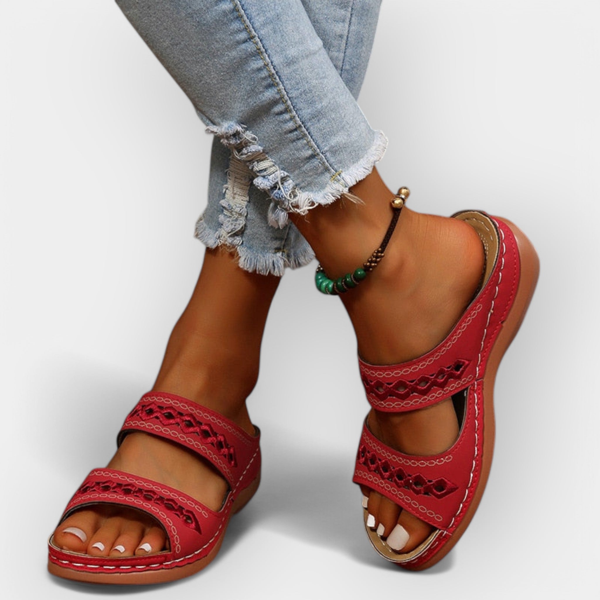 Sandálias anatômicas com design elegante