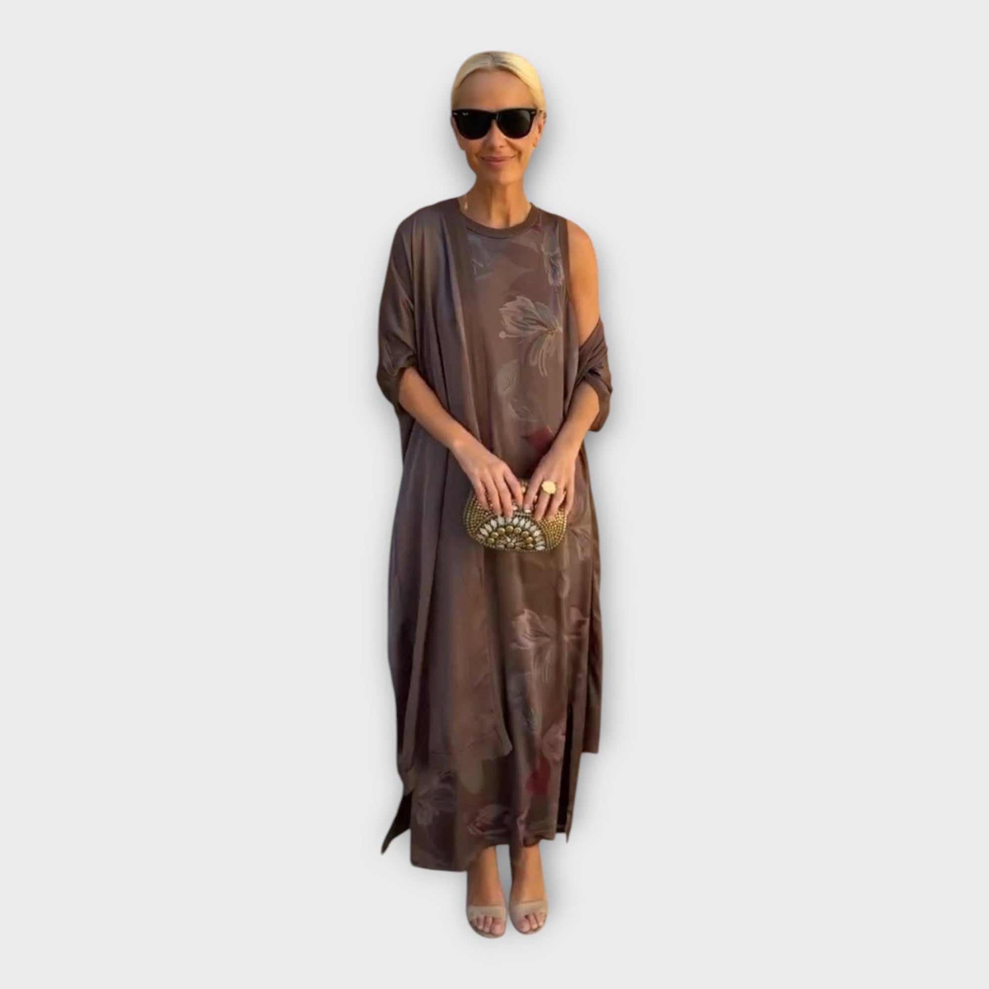 Vestido Máxi com Design Sofisticado