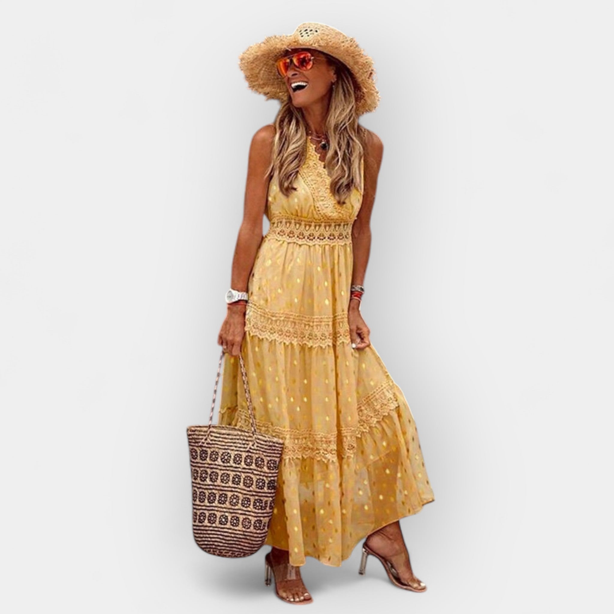 Vestido de Verão Estilo Boho