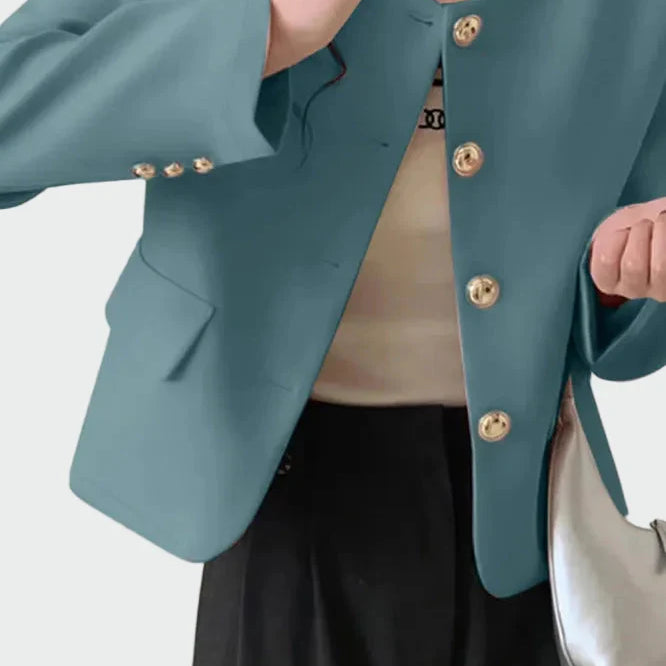 Blazer de linha elegante
