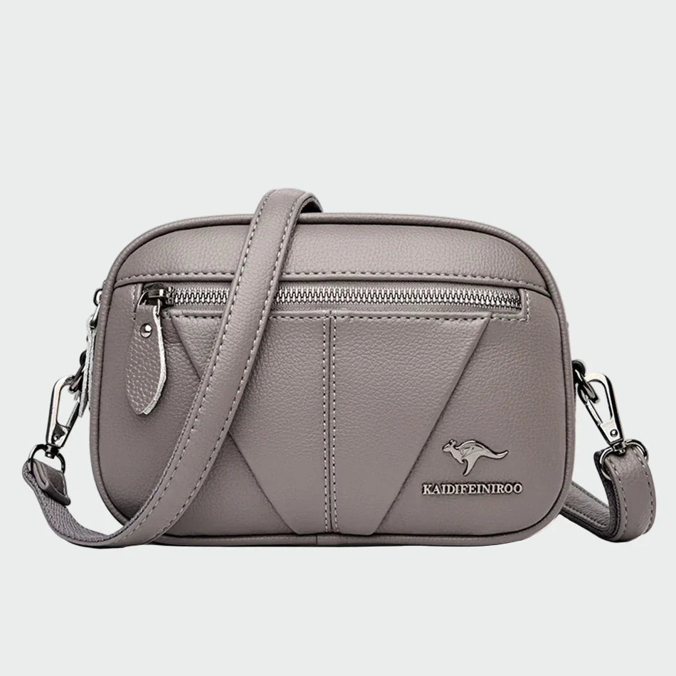 Peça de couro de elegância atemporal