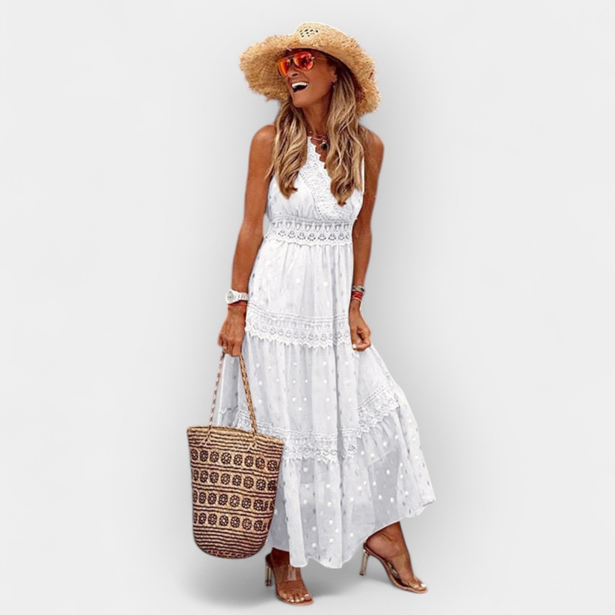 Vestido de Verão Estilo Boho