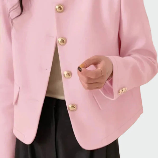 Blazer de linha elegante