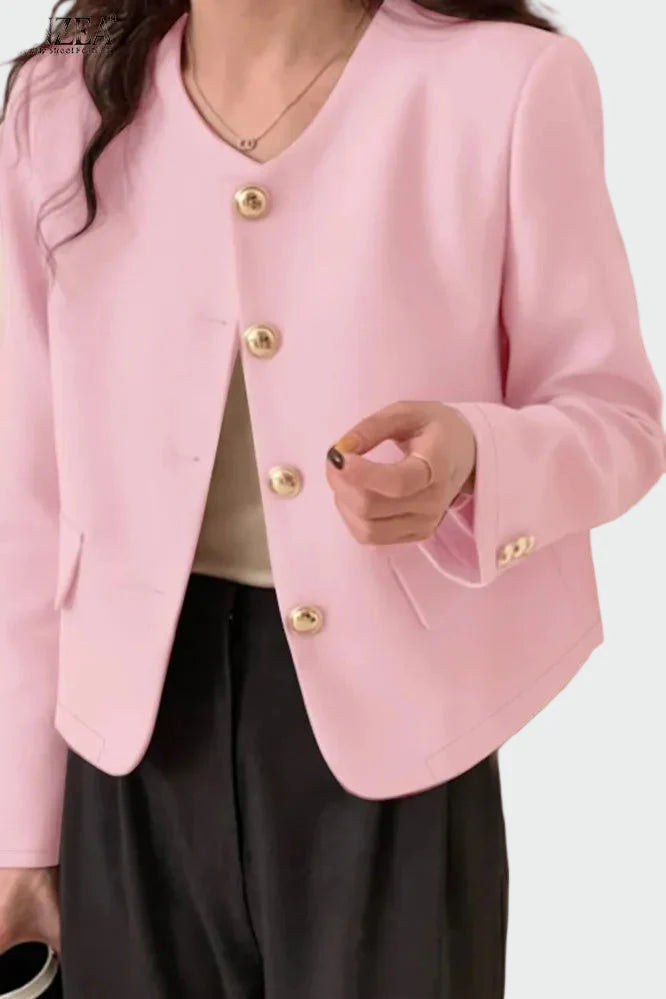 Blazer de linha elegante