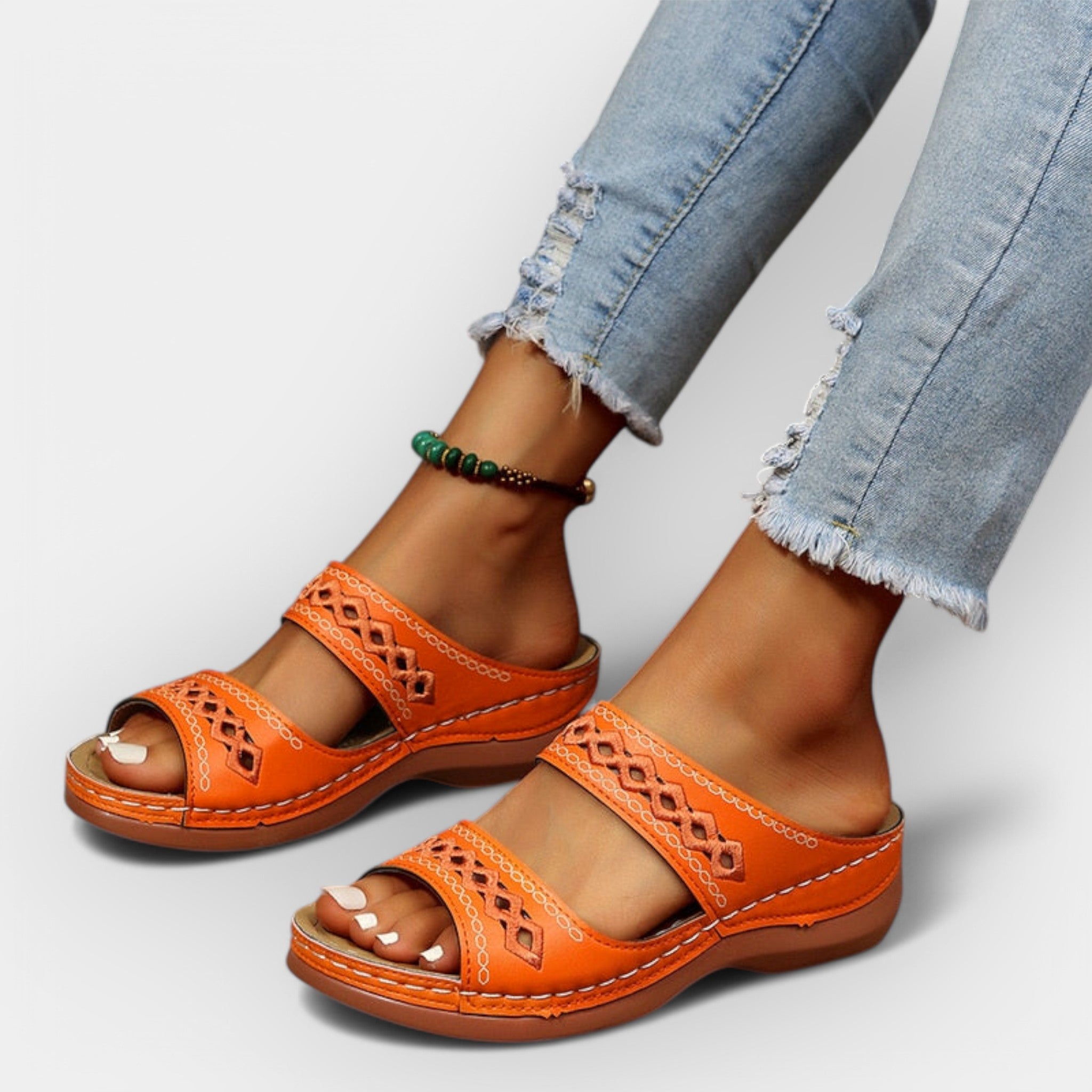 Sandálias anatômicas com design elegante