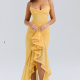 Elma | Vestido com Babados em Tule