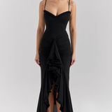 Elma | Vestido com Babados em Tule