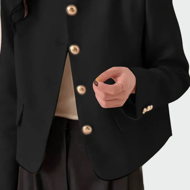 Blazer de linha elegante